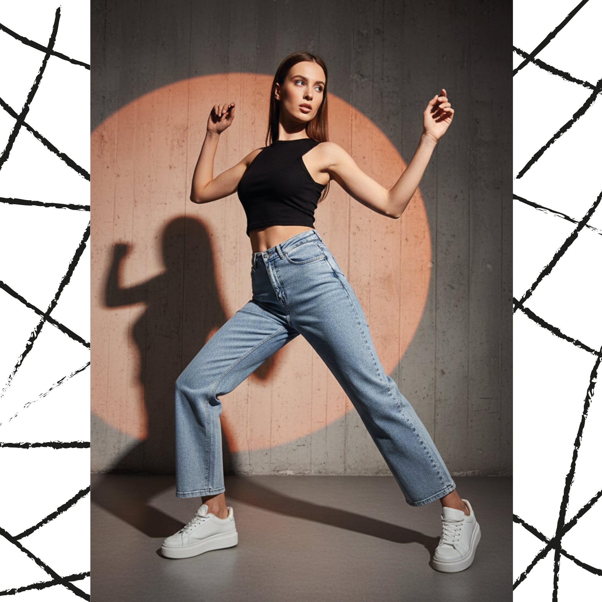 Standart Kalıp Kot Pantolon