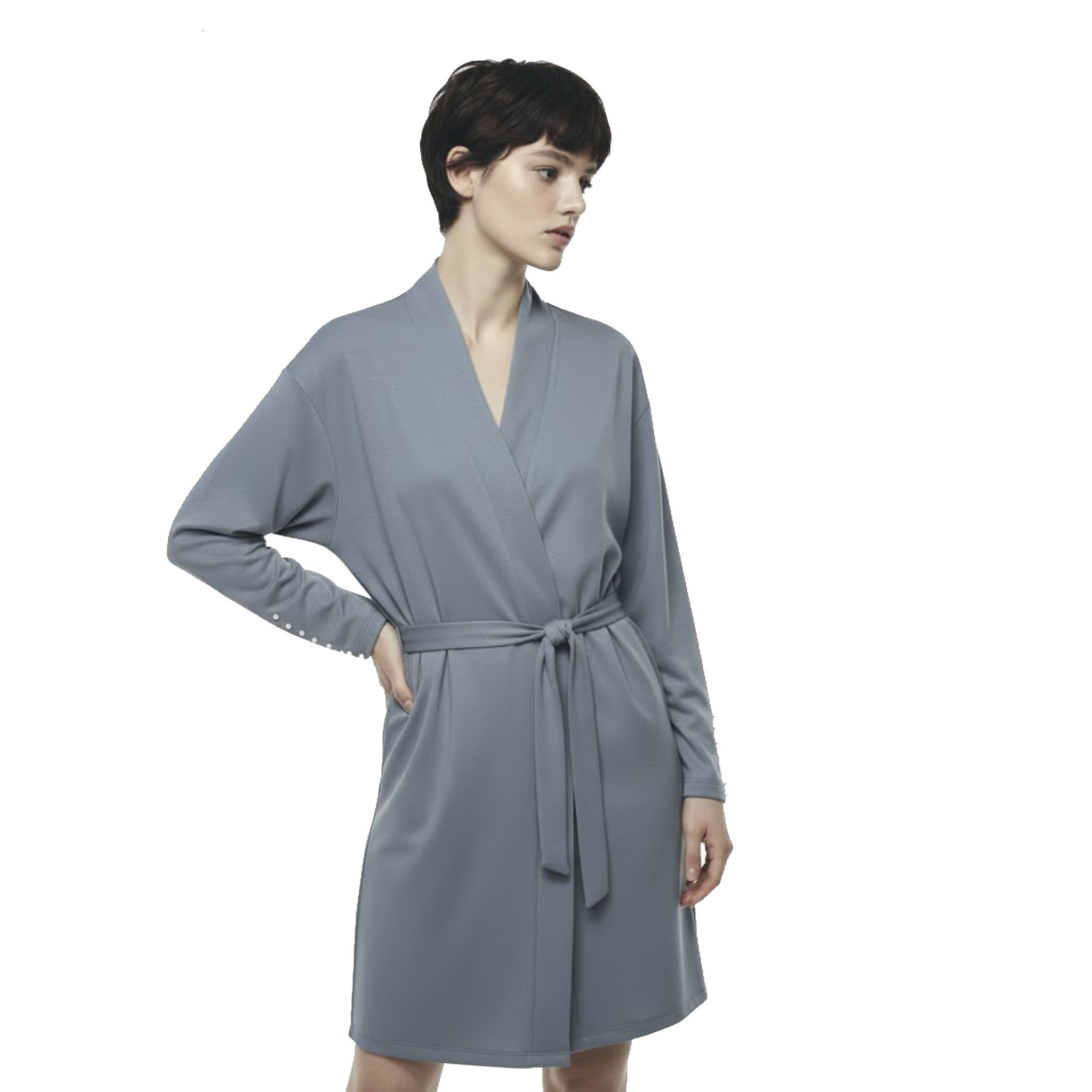 Cepli Kuşaklı Hırka