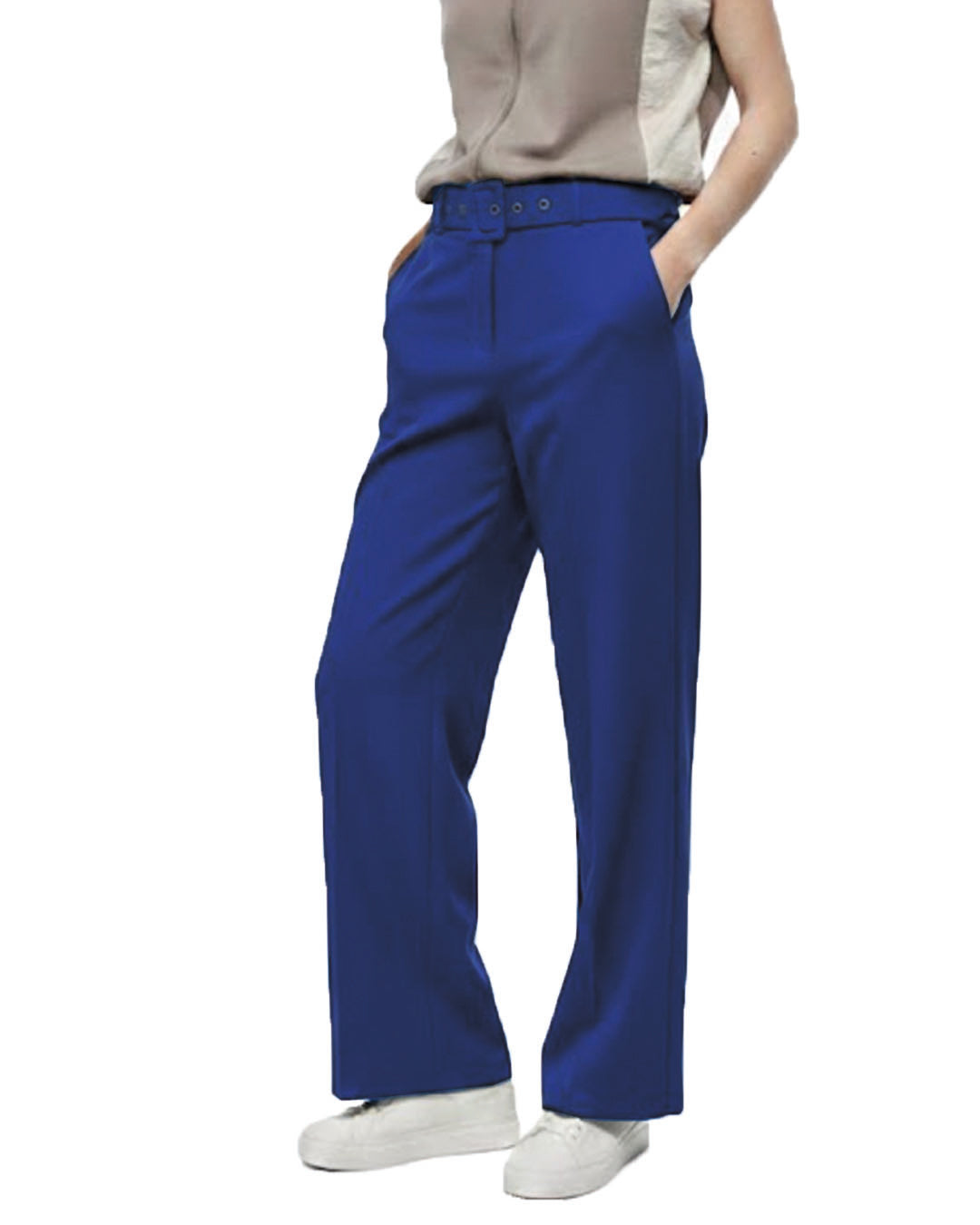 BF Lacivert Kumaş Pantolon