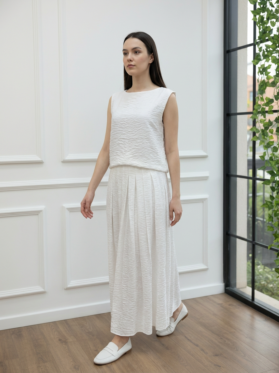 Vatkal Kolsuz Elbise Takım