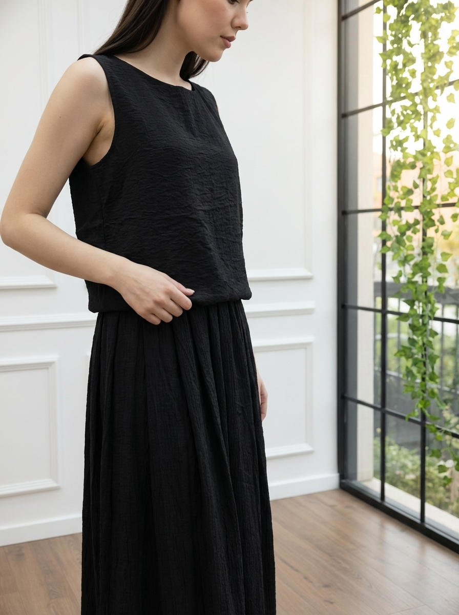 Vatkal Kolsuz Elbise Takım